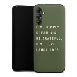 Silicone Slim Case black
