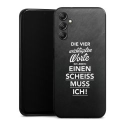 Silikon Slim Case schwarz