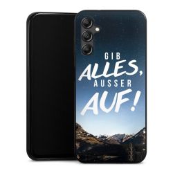 Silikon Slim Case schwarz