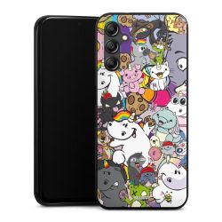 Silikon Slim Case schwarz