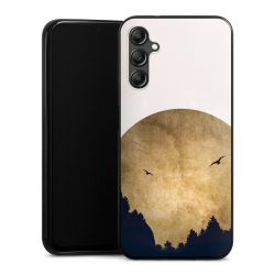 Twee vogels en de maan