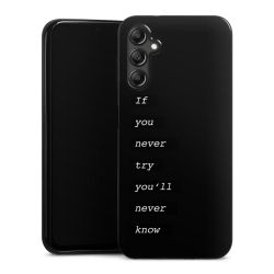 Silicone Slim Case black