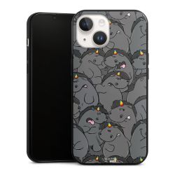 Silikon Slim Case schwarz