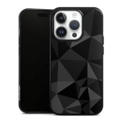 Motif Polygone Noir