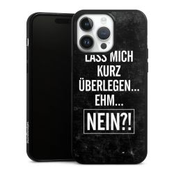 Silikon Slim Case schwarz