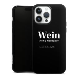 Silikon Slim Case schwarz