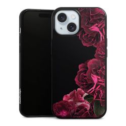 Rose vintage su nero