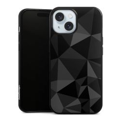 Motif Polygone Noir