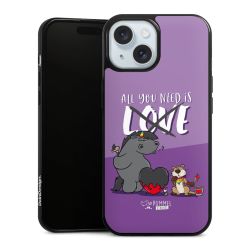 Silikon Slim Case schwarz