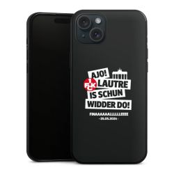 Silikon Slim Case schwarz