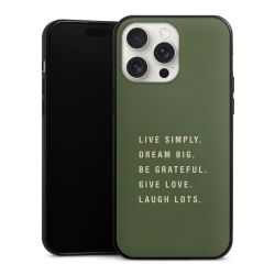 Silicone Slim Case black