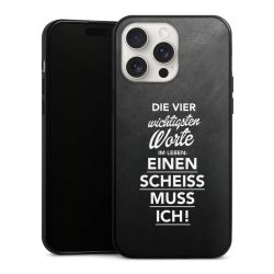Silikon Slim Case schwarz