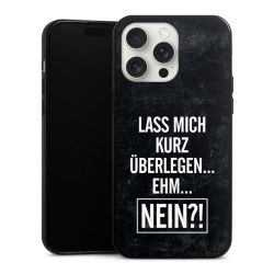 Silikon Slim Case schwarz