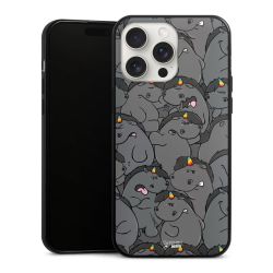 Silikon Slim Case schwarz