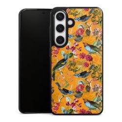 Vogels Bloemen Behang