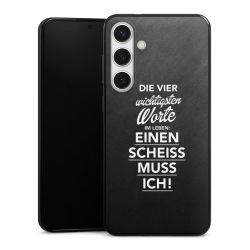 Silikon Slim Case schwarz