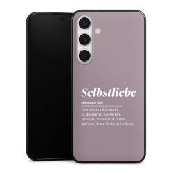 Silikon Slim Case schwarz
