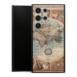 Mappa del mondo vintage
