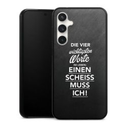 Silikon Slim Case schwarz