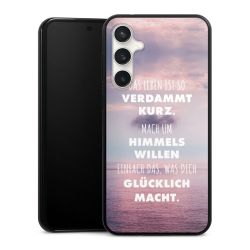 Silikon Slim Case schwarz