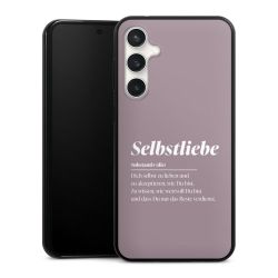 Silikon Slim Case schwarz