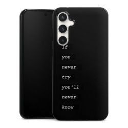 Silicone Slim Case black