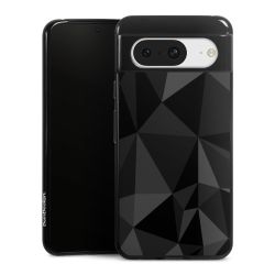 Motif Polygone Noir