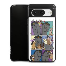 Silikon Slim Case schwarz