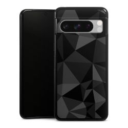 Motif Polygone Noir