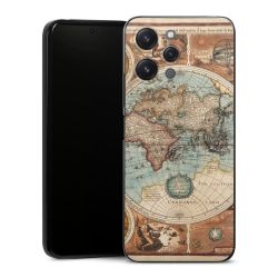 Mappa del mondo vintage