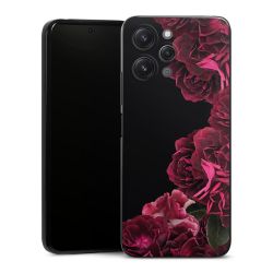 Rose vintage su nero