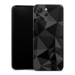 Motif Polygone Noir