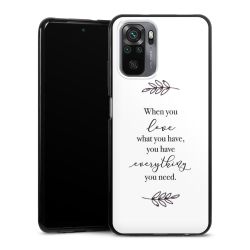 Silicone Slim Case black