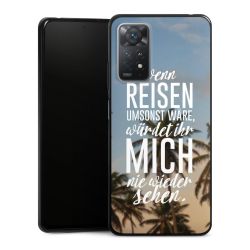 Silikon Slim Case schwarz