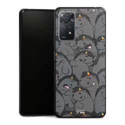 Silikon Slim Case schwarz