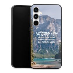 Silikon Slim Case schwarz