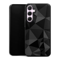 Motif Polygone Noir