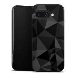 Motif Polygone Noir