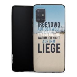 Silikon Slim Case schwarz