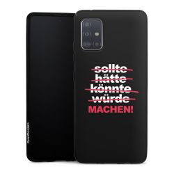 Silikon Slim Case schwarz