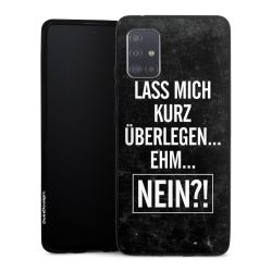 Silikon Slim Case schwarz