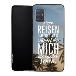 Silikon Slim Case schwarz