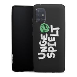 Silikon Slim Case schwarz