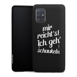 Silikon Slim Case schwarz