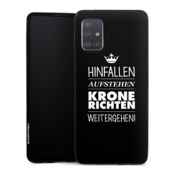 Silikon Slim Case schwarz