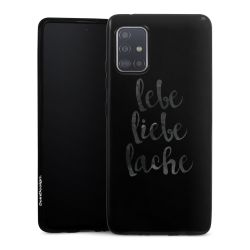 Silikon Slim Case schwarz