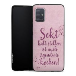 Silikon Slim Case schwarz