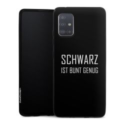 Silikon Slim Case schwarz