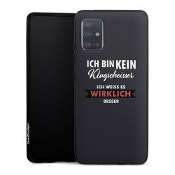 Silikon Slim Case schwarz