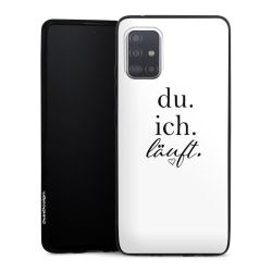 Silikon Slim Case schwarz